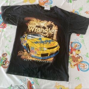 Vintage wrangler Dale Earnhardt racing tee medium